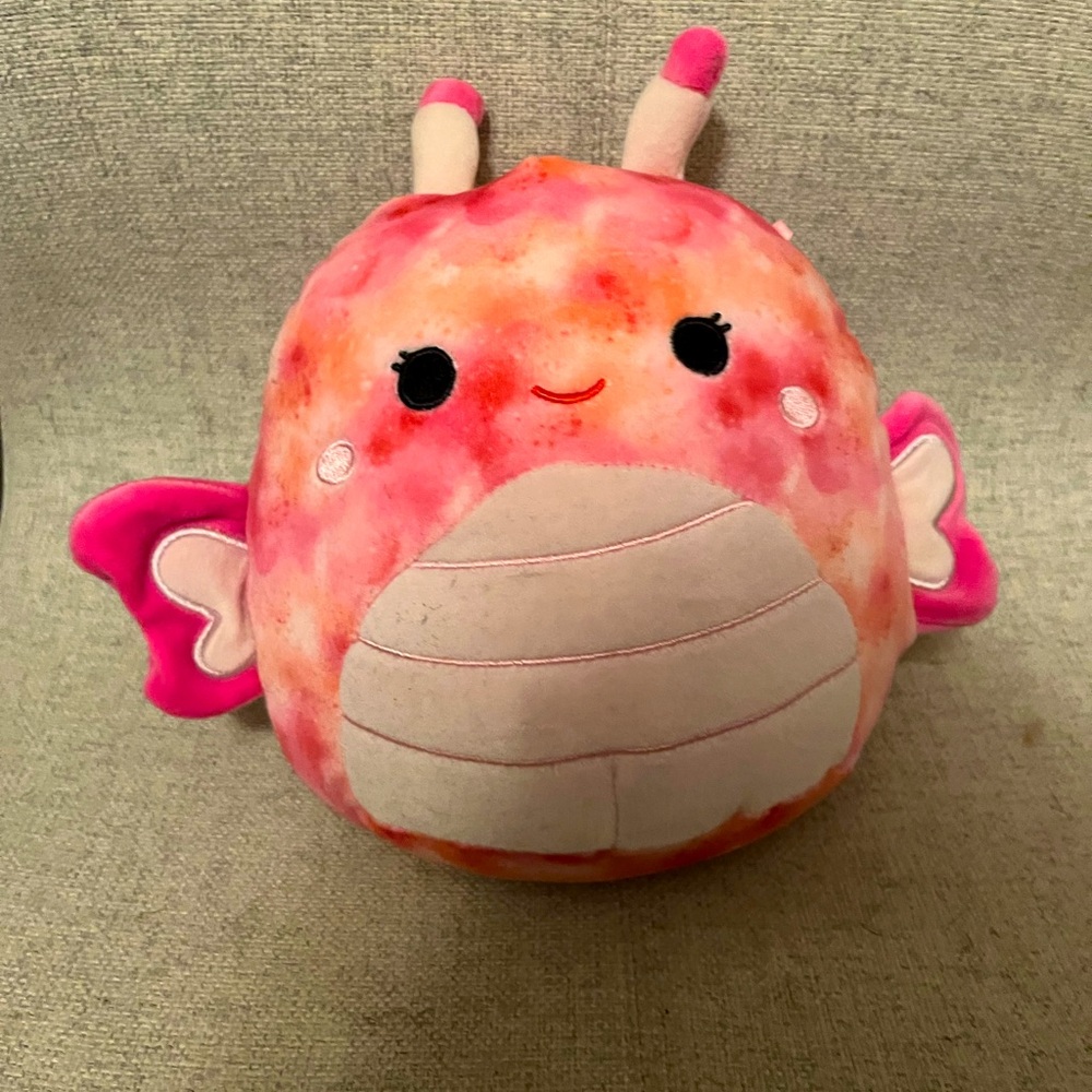 🩷🧡TYE DYE PINK AND ORANGE SQUISHMALLOW🩷🧡